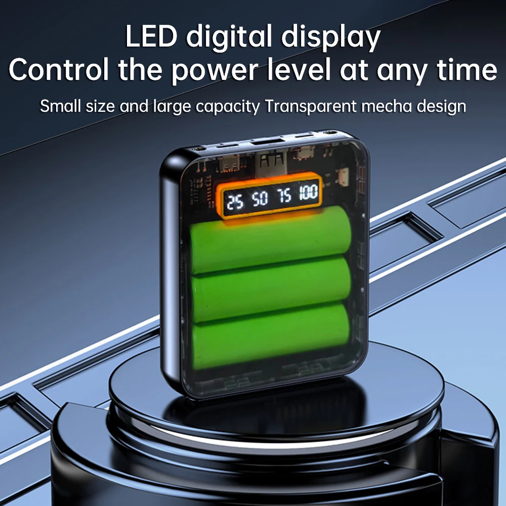 بنك الطاقة المحمول لتقوم بها بنفسك عدة 3 قطعة 18650 صندوق بطارية مع واجهات 4-سلك LED شاشة ديجيتال بطارية محمولة تهمة حقيبة للتخزين