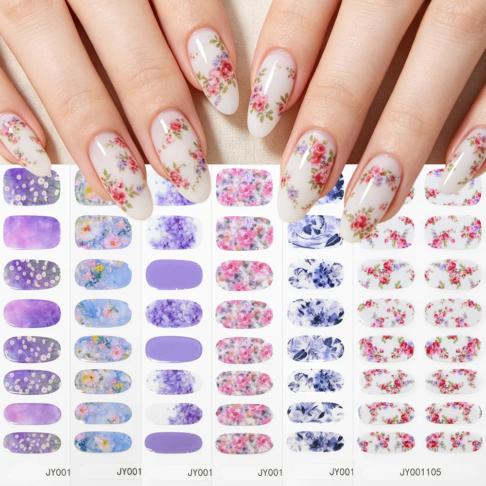 16Tips Spring Colorful Flower  - Full Cover Adhesive review and price