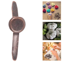 50 Pcs Double Pronged Fasteners Brad Pins For Paper Crafts Mini Handmade Decorative Metal Scrapbook Brads Brass Art Supplies