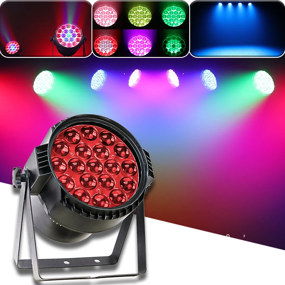 NEW LED Beam+Wash 19x15W RGBW Zoom Par Lighting Strobe DMX512 17/19CH for DJ Disco Bar Party Stage Lighting Equipment Nightclub