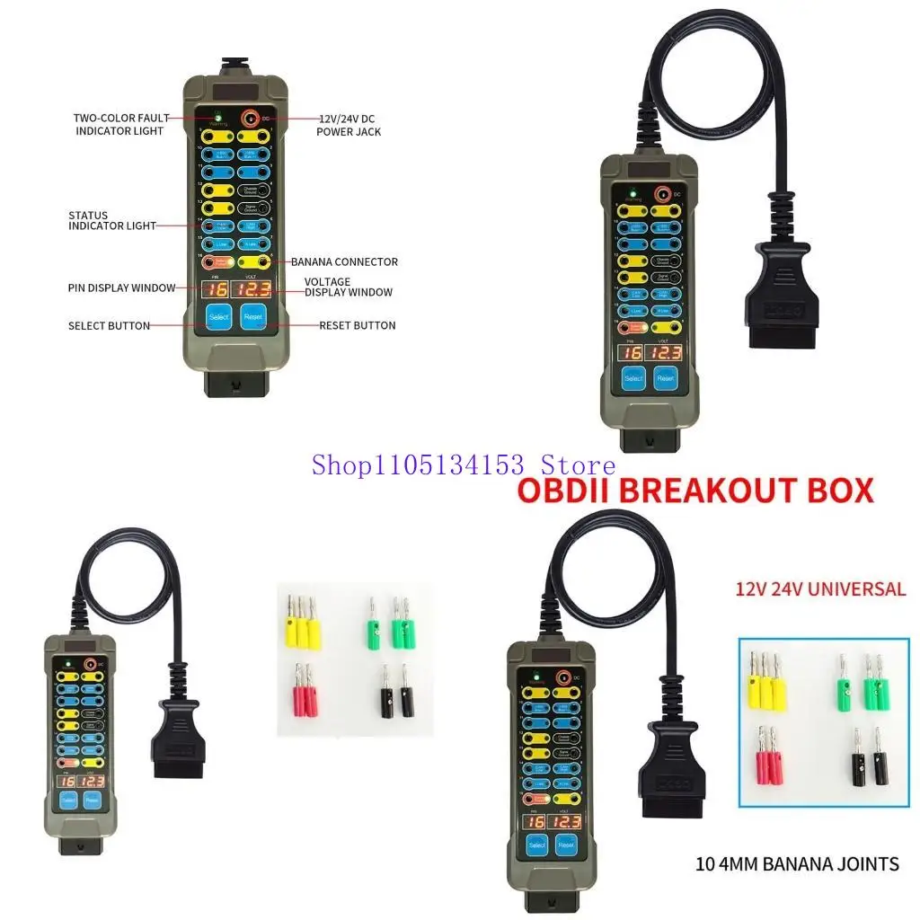 

Обладнання для тестирования OBD, диагностический прибор для автомобильных мотоциклов, сверхмощных транспортных средств, экскаваторов, мониторинга цепей