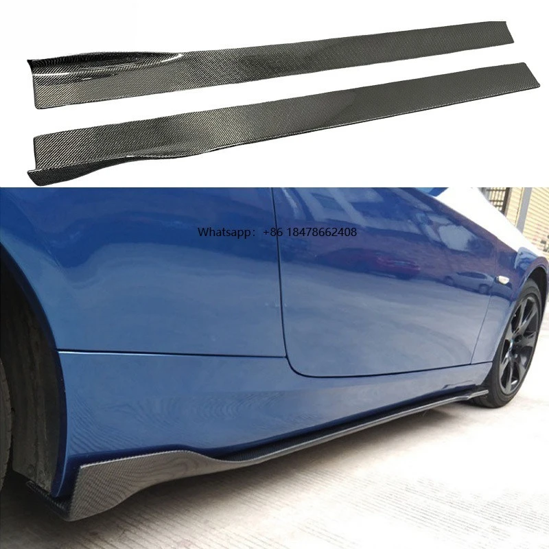 

For Modified General Custom Length Carbon Fiber Side Skirt Long Side Skirt