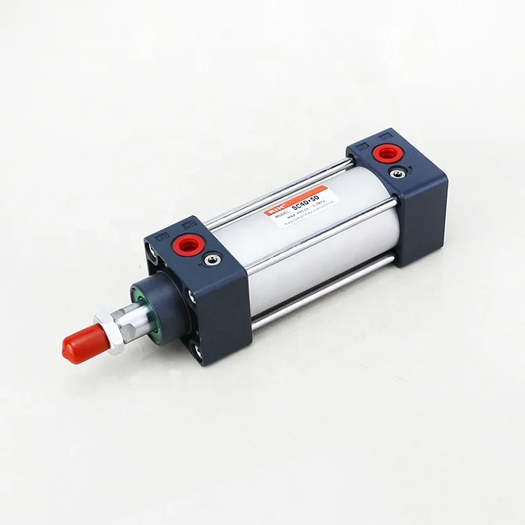 SC Series Large Round Tube Airtac High Temperature Double Action Pneumatic Air Cylinder With EU Seal