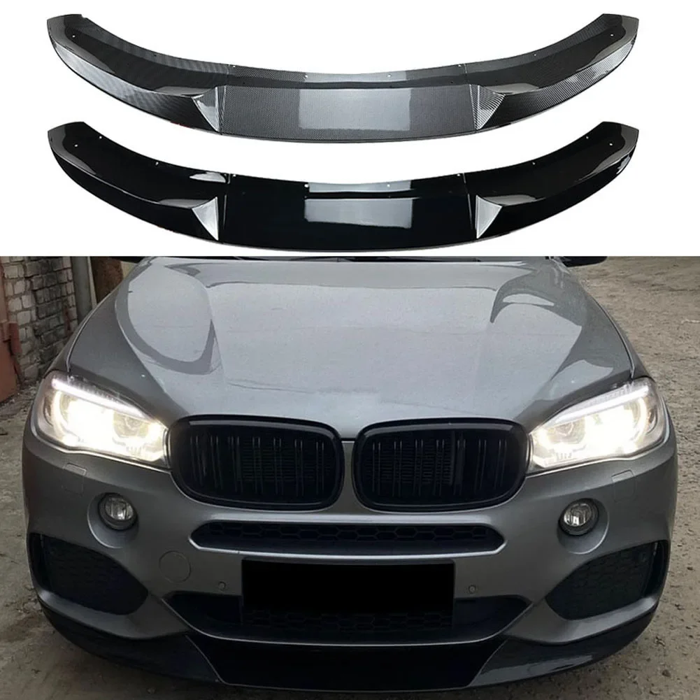 

3 Stage Front Lip Splitter Spoiler Side Lower Splitters Body Kit For BMW X5 F15 2014-2018 M Sport MP