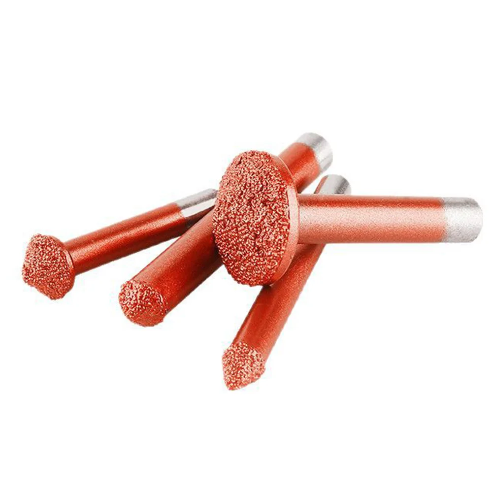 1pc Engraving Cutter Diamond Brazed Milling Mushroom Engraving For Grinding Profile Stone Carving Drill Bit Accessories