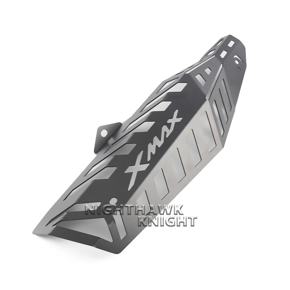 لياماها XMAX300 X-MAX 300 2025 جديد دراجة نارية العادم غطاء للحماية الأسود سبلاش الحرس مكافحة تحرق غطاء عزل غطاء