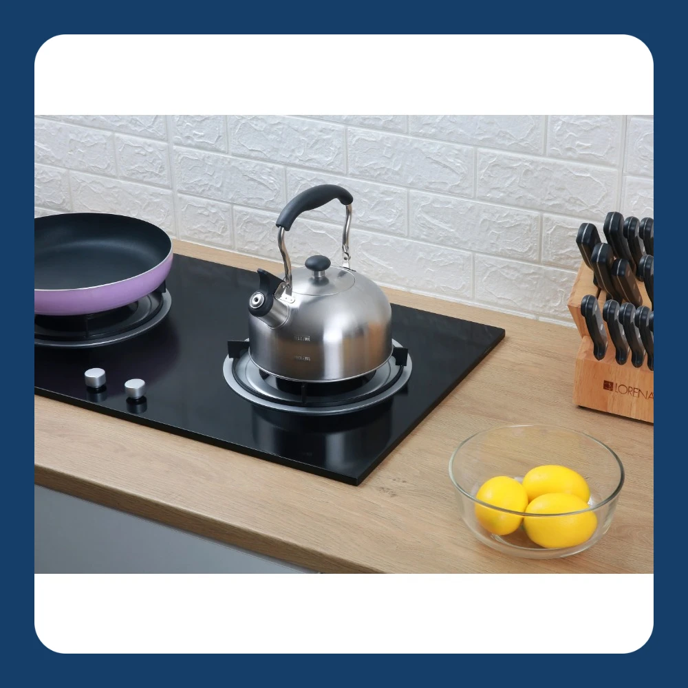 

Чайник со свистком 1,8-литровый, индукционный, нержавеющая сталь, серебристый