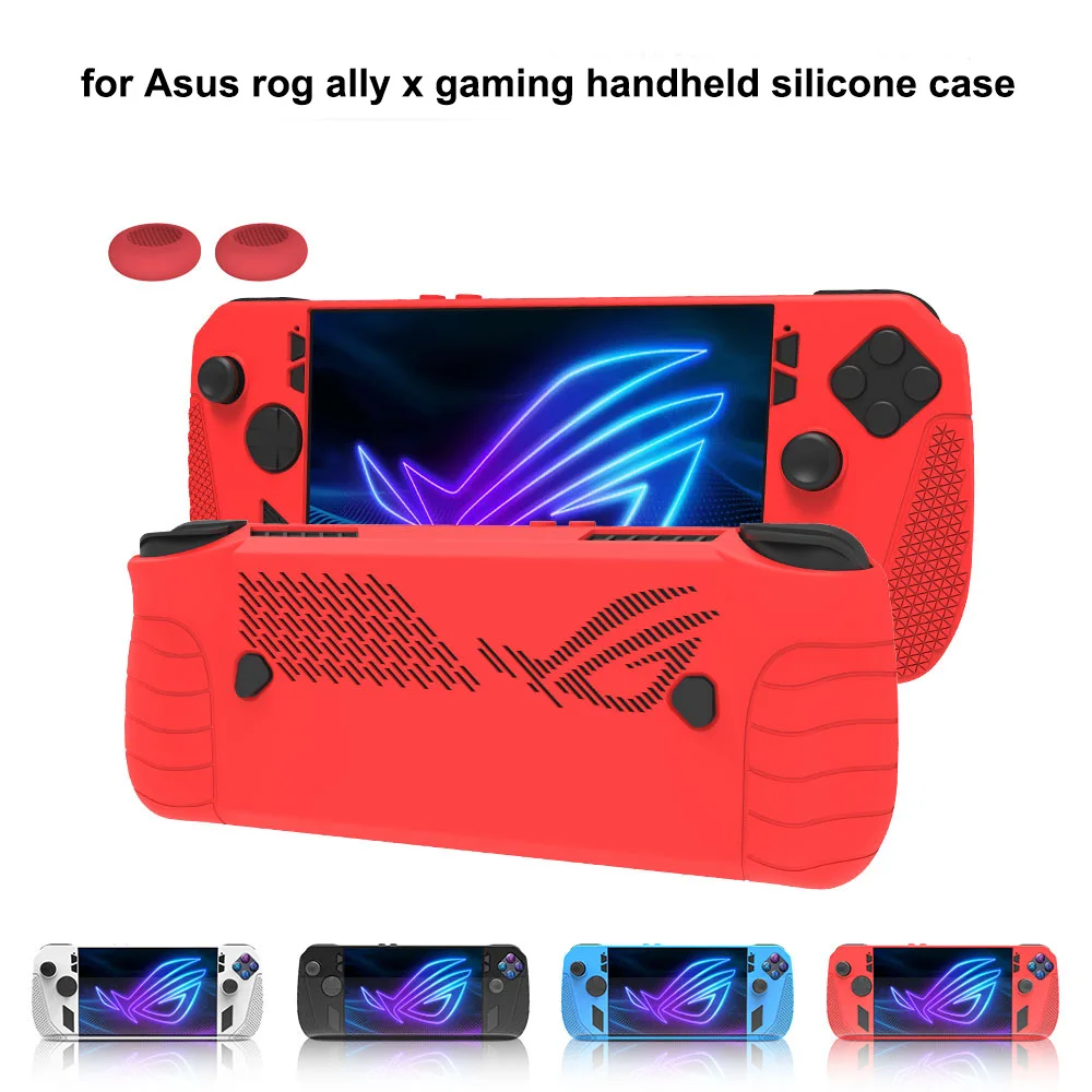 

Silicone Protective Cover for ASUS ROG Ally X Case Handheld Console Shockproof for ROG Ally X Game Console Case