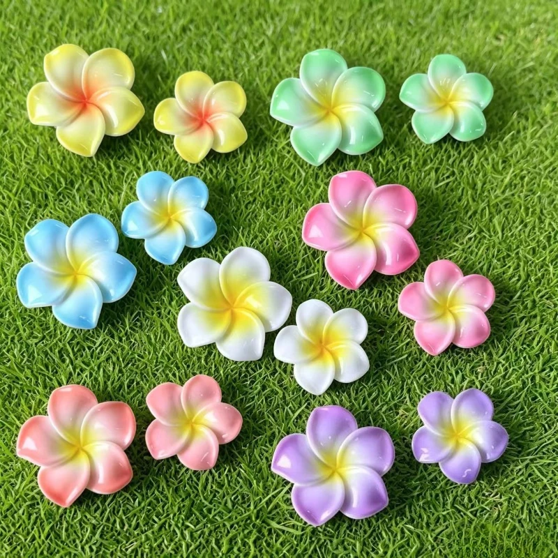 New Sweet Cute Girly Charms Designer Simulated Egg Flower Shoe Jewelry All-match Flower Shoe Charms for Hole Shoes Hot Sale
