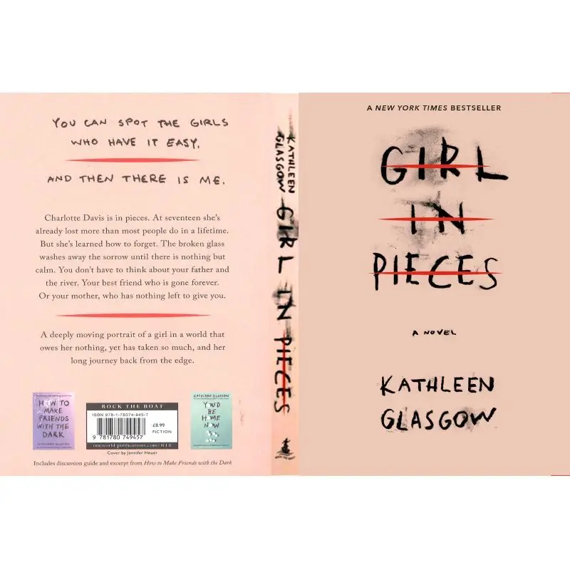

Girl in Pieces Kathleen Glasgow Novel Paperback English book
