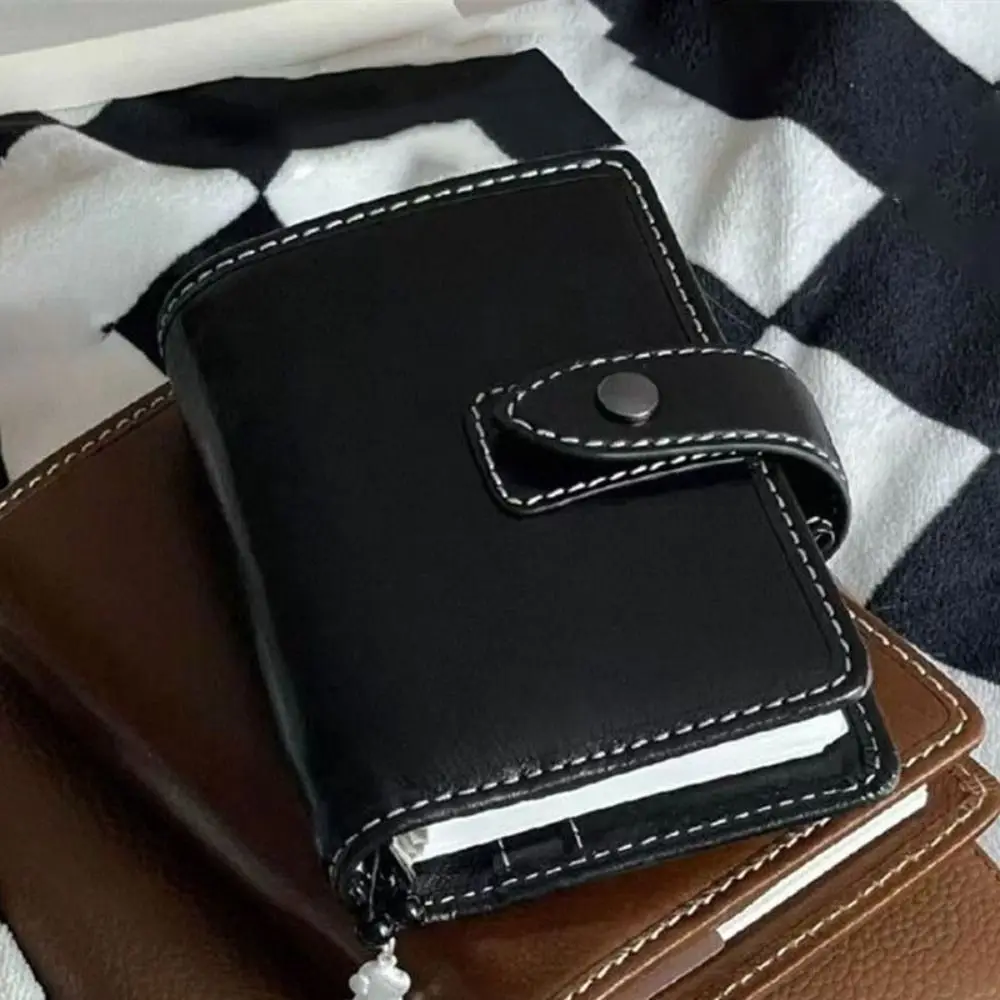 Removable Blank Inner Pages M5 Notebook Shell Hard Shell Loose-leaf Travel Journal DIY Scrapbook Schedule Planner Book