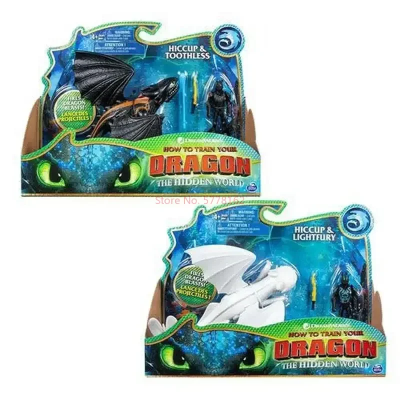 Toothless Light Fury Original Action Figure Cartoon How To Train Your Dragon Disney Anime Figure Christmas Gifts For Kid