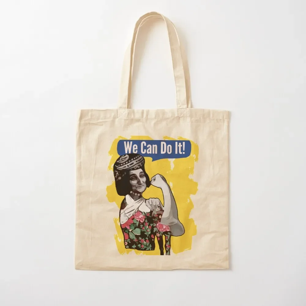 We can do it Tote Bag cute pouch bag bags luxury women shopper bag women canvas