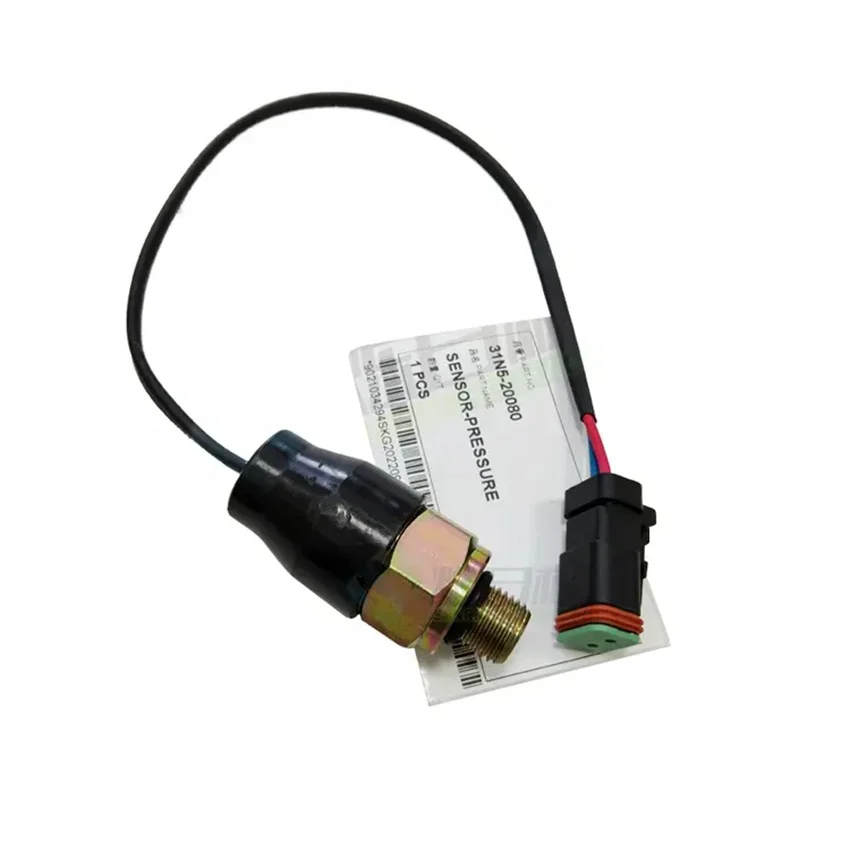 For Hyundai Pressure Switch Sensor 31N5-20080 31NA-20080 31N4-31250 Excavator R140W R170W R200W R290LC R300LC R305LC R450LC