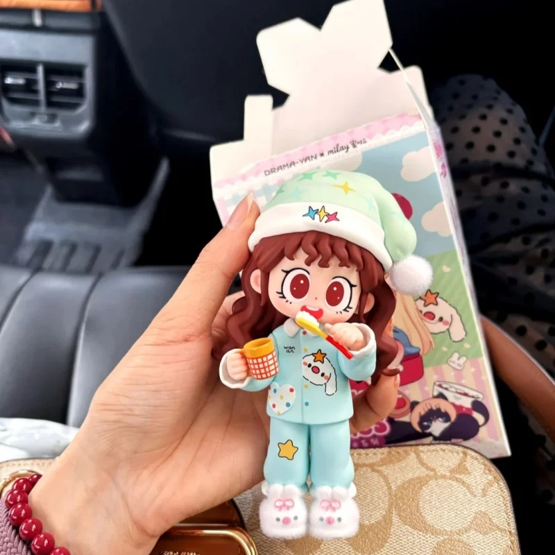 

Серия Milay Happy Formula, аниме-фигурка Kawaii, глухая коробка, загадочная коробка, украшение для девочек, коллекционная игрушка в подарок, натуральный настольный сюрприз