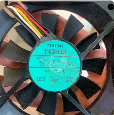 For NMB 08015JE-12M-BU 8015 12V 0.13A Silent Refrigerator Cooling Fan