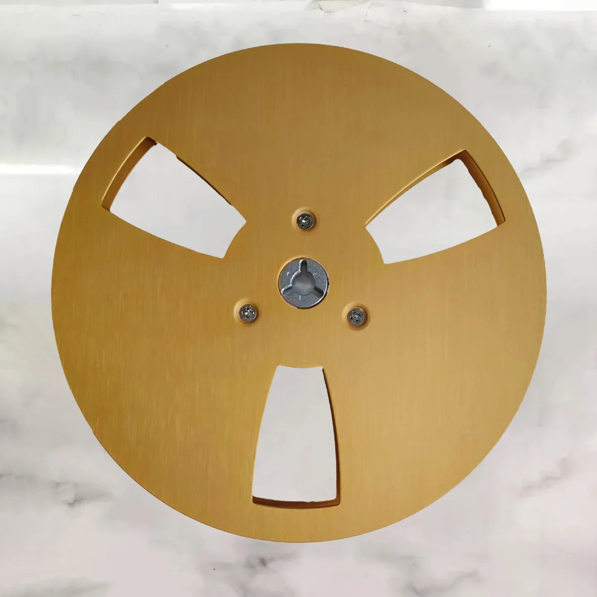 بكرة فارغة من الألومنيوم مقاس 7 بوصة × 1/4 بوصة لمسجلات الشريط بكرة تناول فارغة لـ Studer ReVox/TEAC/BASF/Pioneer/AKAI