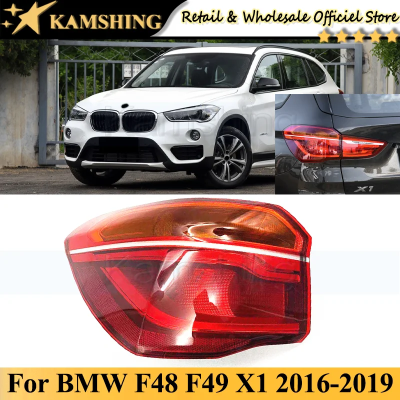 

Kamshing Outer For BMW F48 F49 X1 2016 2017 2018 2019 Rear Tail light lamp Taillights taillamps Brake Light