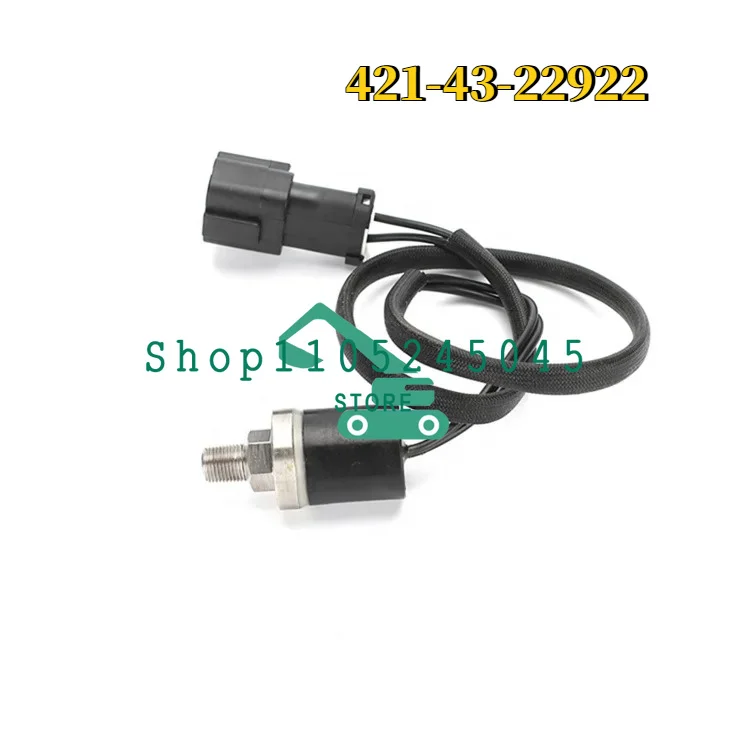 WA380-3 Wheel Loader Parts PC200-8 Hydraulic Oil Low Pressure Sensor Switch 421-43-22922