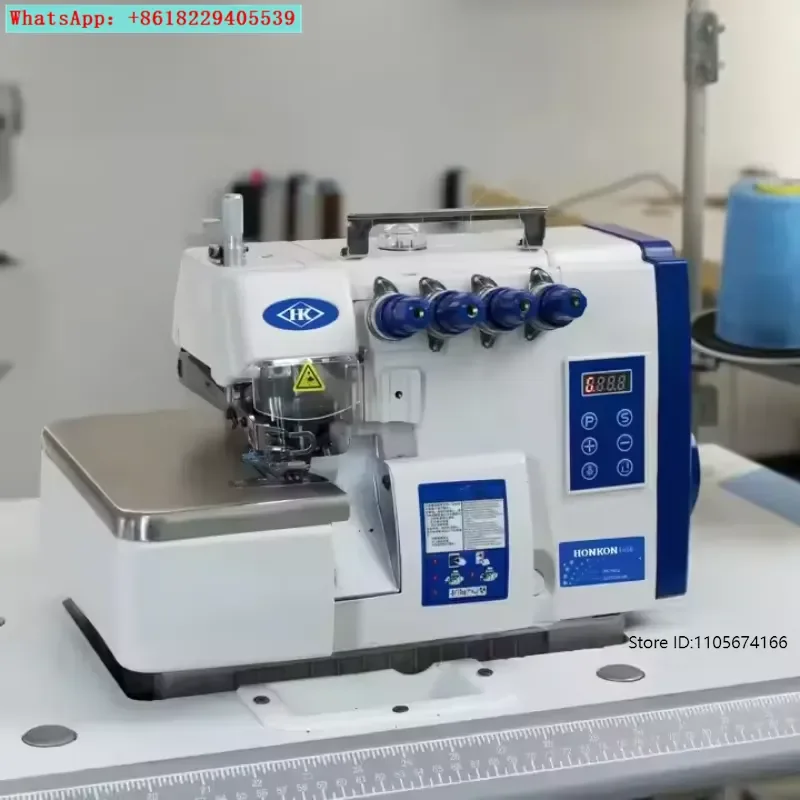 747D hot selling integrated direct drive industrial overlock sewing machine