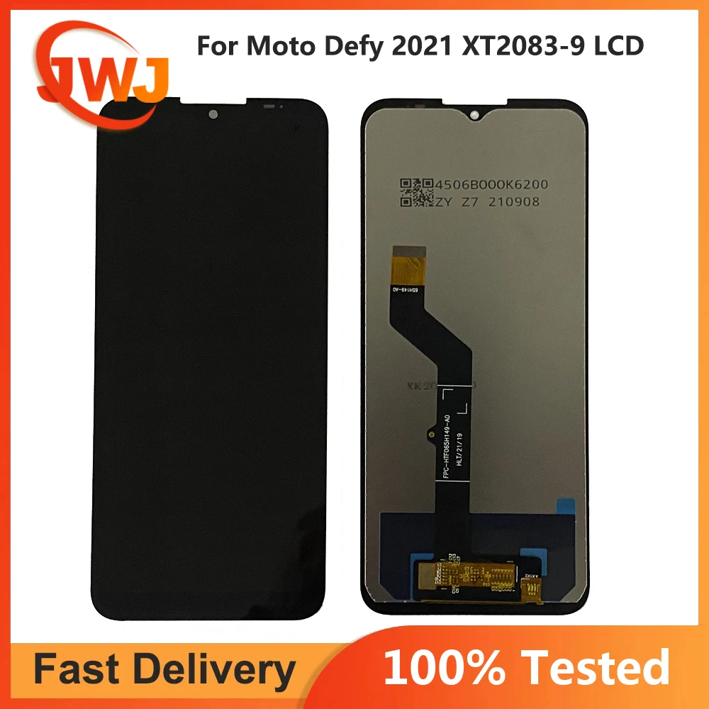 For Motorola Moto Defy 2021 LCD Display XT2083-9 Touch Screen Digitizer Assembly For Moto Defy 2021 Screen Replacement Parts