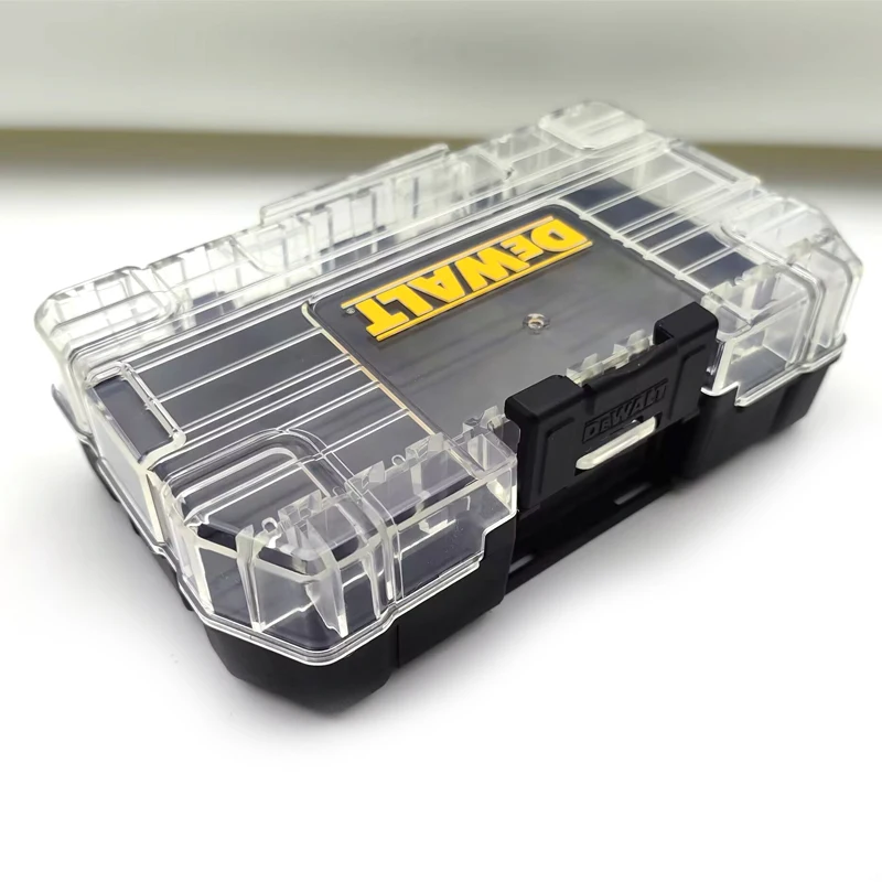 DEWALT TSTAK Black Medium Case Mini Tool Storage Plastic Portable Durable ToolBox148*85*40MM