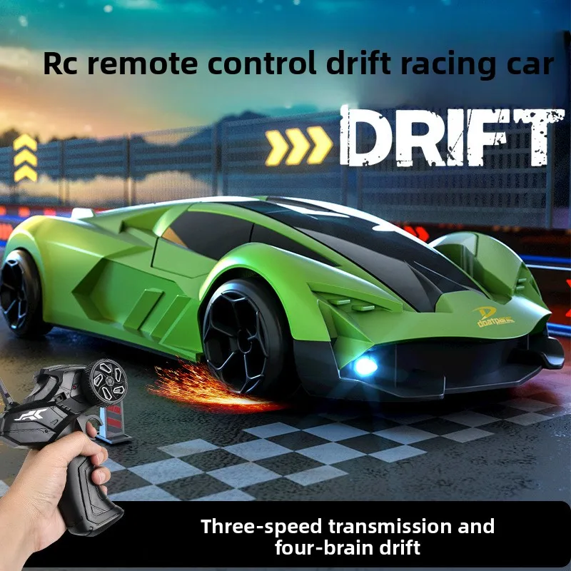 Rc Car 4Ch High-Speed Remote Control Drift Racing Car Electric Sportscar Toy Vehicle Model Toys for Boys Kids Birthday Gift