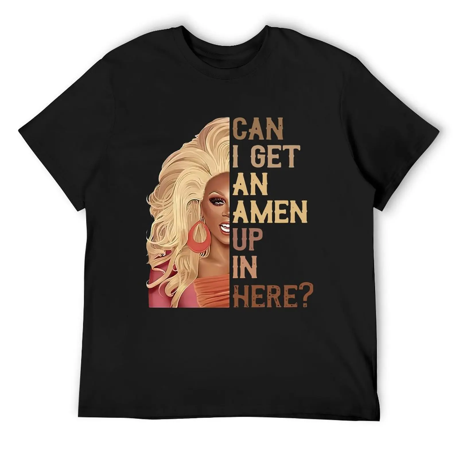

RUPAUL'S DRAG RACE CAN I GET AN AMEN UP IN HERE VINTAGE T-SHIRT T-Shirt