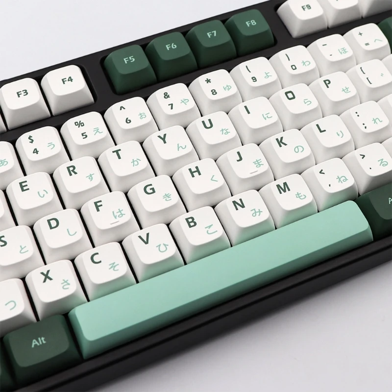 137Keys Botanical Keycaps XDA  1.4mm Thick PBT Keycap For 61/87/104/108 Layout Mechanical Keyboard Keycaps