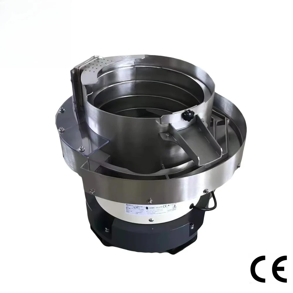Automatic Feed & Sort Screw Sorter Machine Counter Screw Nut Copper Cap Vibration Bowl Feeder