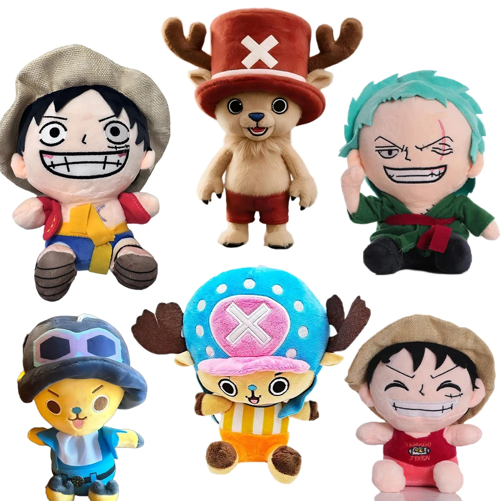 

One Piece Chopper Plush Collectible Figure Luffy Zoro Plush Doll Anime Peripherals Toy Festival Birthday Collection Gifts//