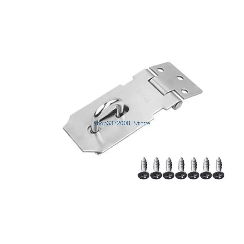  2pcs/set Strong Metal Lock Hasp Set Convenient & Practical Door Lock Hasp Ensuring Security at Household &  Office
