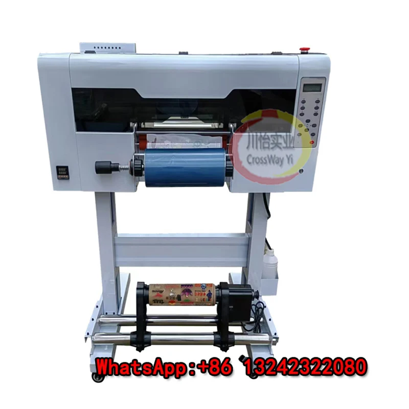 A3 Size 30CM Digital Roller LED UV Dtf Printer with Varnish and White