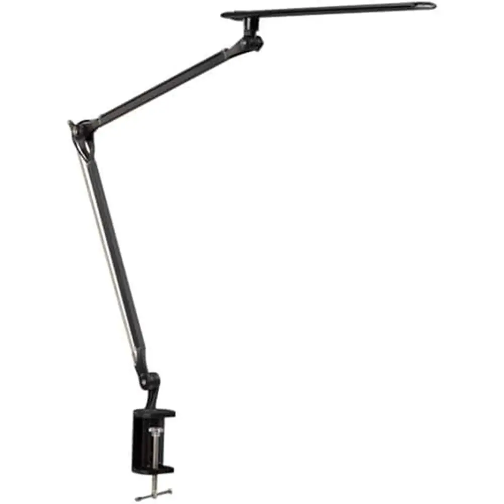 

Adjustable 3-Color LED Desk Lamp with Clamp - Dimmable Black Light for Architect, Home Office, and Dual Monitor Setups