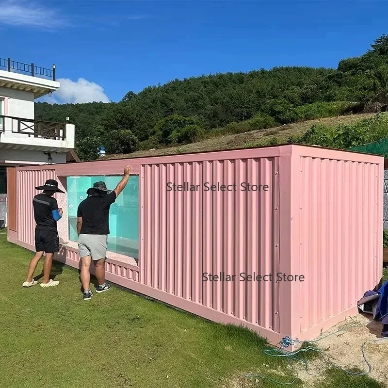 Moblie Swimming Pool Free Designs Wholesale China Swimming Pools Container Prefab Home Fiberglass Swimming Pool for Sales