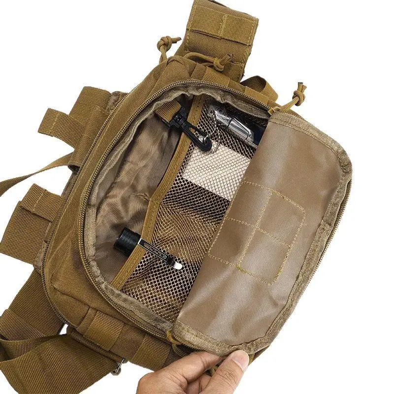 متعددة الوظائف سعة كبيرة مقاومة للماء لركوب الدراجات، المشي لمسافات طويلة، التخييم، حقيبة محمولة، حقيبة كروس بكتف واحد في الهواء الطلق