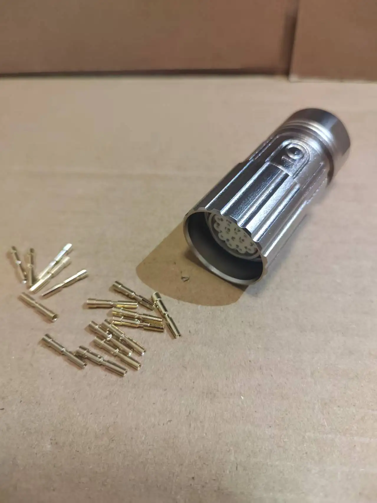 M623 Aviation Connector 17-Pin Straight Socket Type 8PIN Clockwise Servo Motor Encoder Female and Male