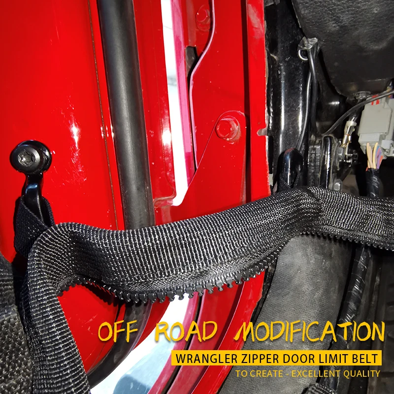 

2 door limit with door limit stop and zipper suitable for 2007-2020 Jeep JK JL