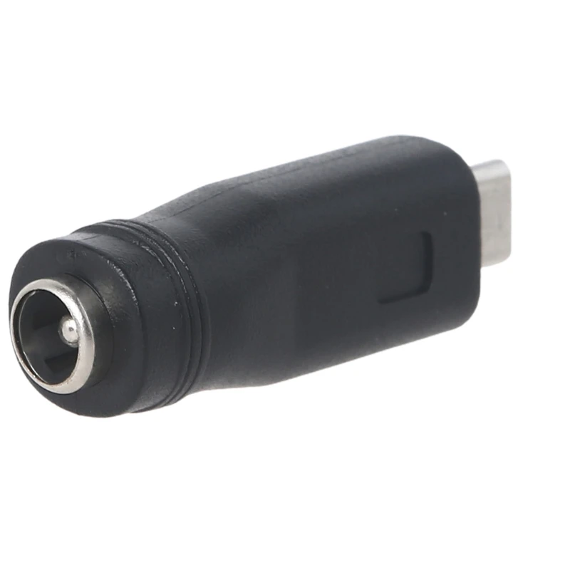 USB tipo C/Micro USB macho a DC 5,5x2,1mm conector hembra CC adaptador de corriente Jack de barril de carga para teléfono tableta MP3 MP4