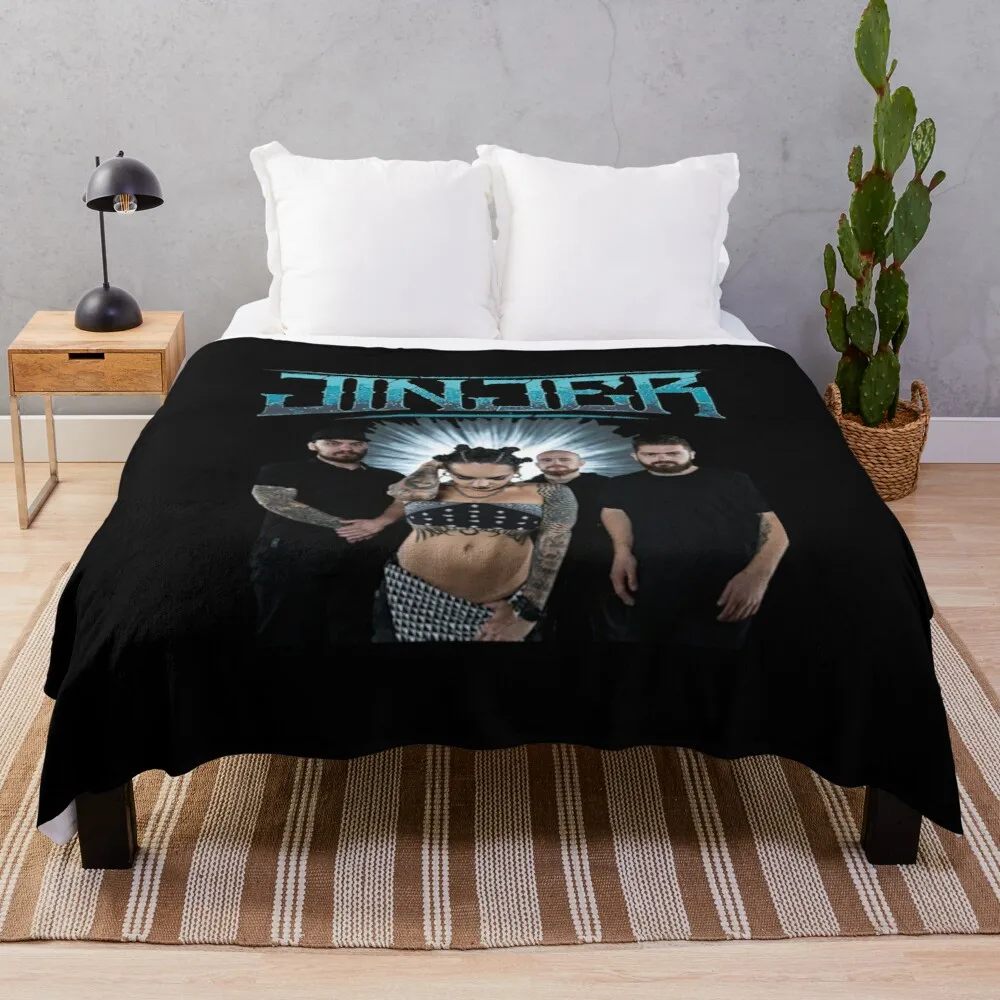 Headbanger - Jinjer Throw Blanket Summer Bedding Blankets Cute Blanket Luxury Throw Blanket