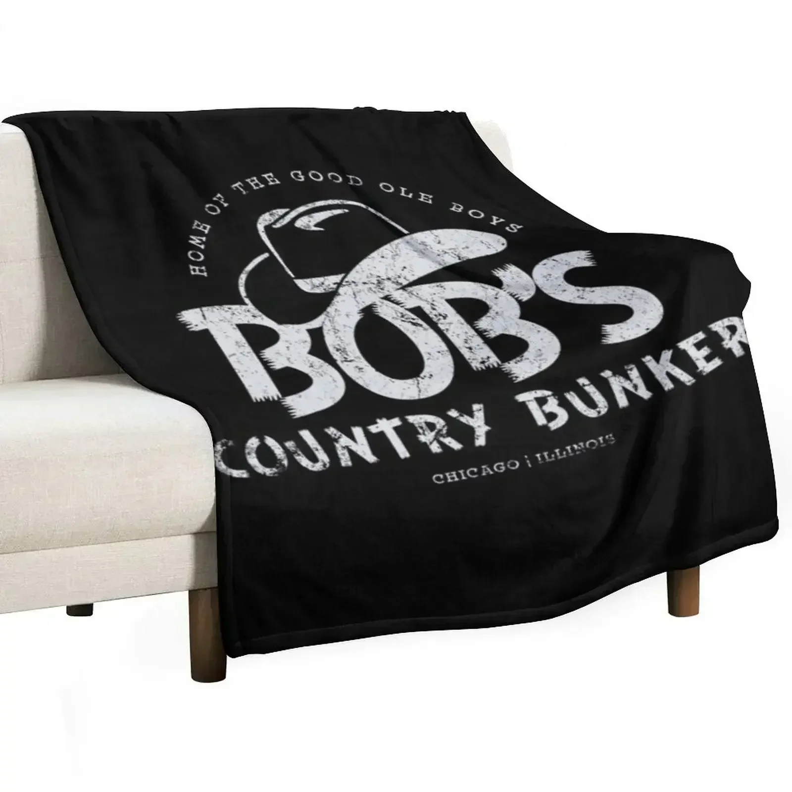 

Bob's Country Bunker - Blues Brothers Throw Blanket Elegant Warm Throw Blanket for Hotel Home