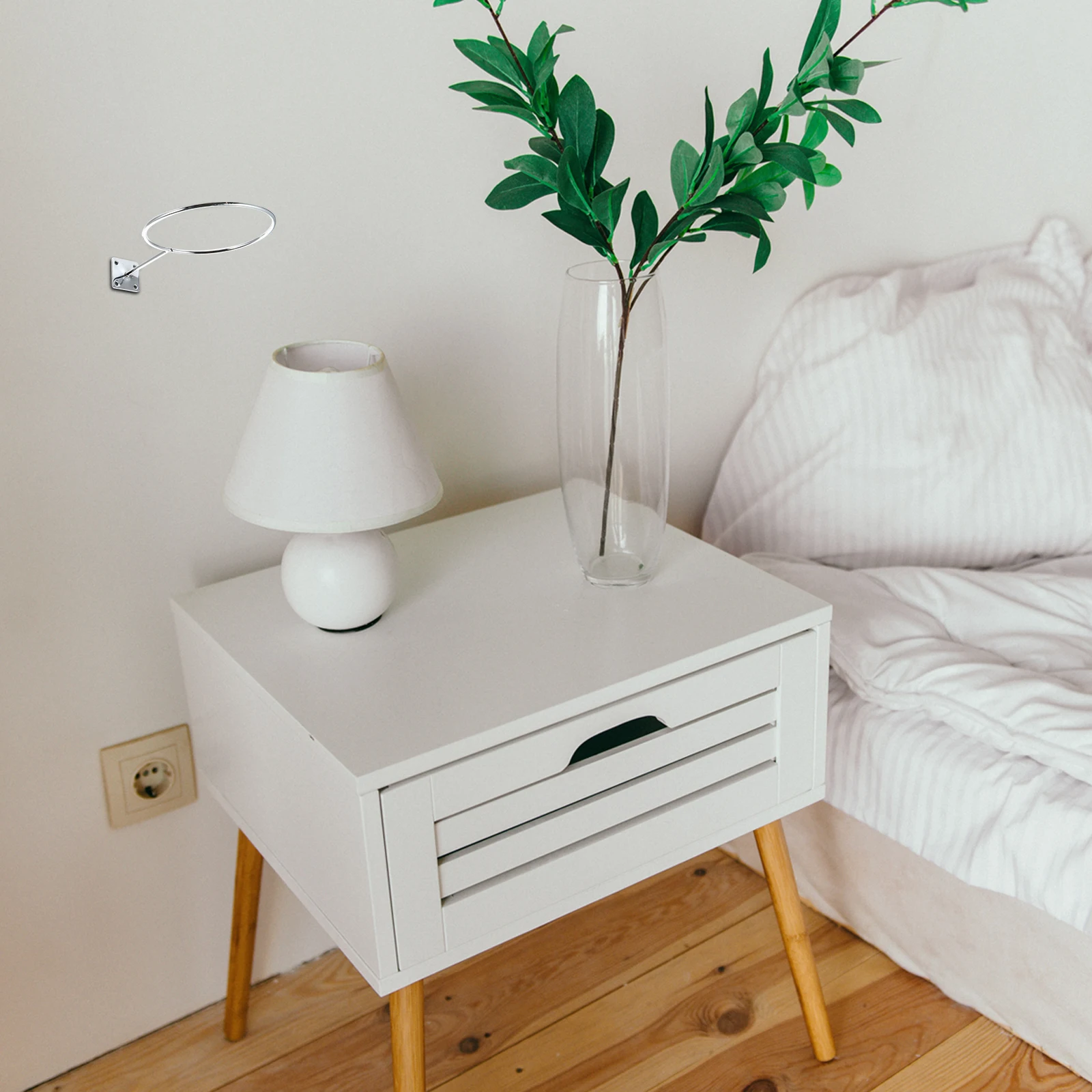 

4 Pcs Basketball Holder Wall Rack Hat Mount Storage Sports Equipment Organizer Iron Display