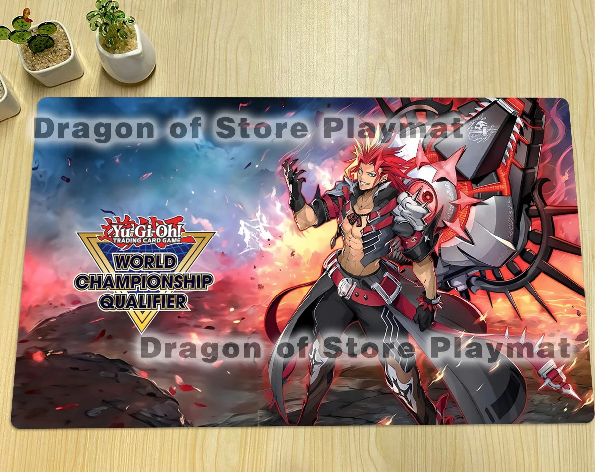 YuGiOh Fiendsmith Engraver Playmat TCG Mata do gry planszowej CCG Trading Card Game Mat Gumowa podkładka pod mysz do gier Darmowa torba 600x350x2mm