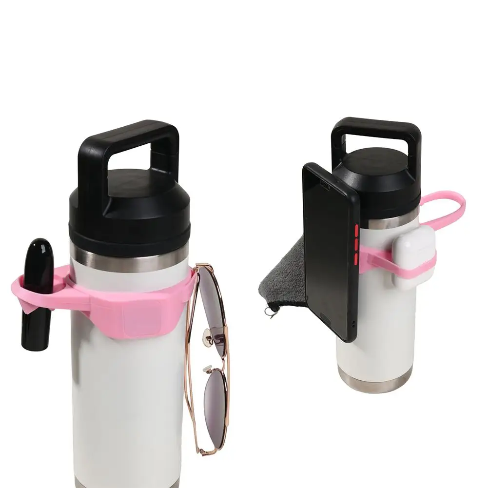 Borsa a tracolla magnetica per palestra Bottiglia d'acqua e supporto per telefono Borsa per bottiglia d'acqua a tracolla portatile per sport all'aria aperta Portabicchieri per fitness Z7N7