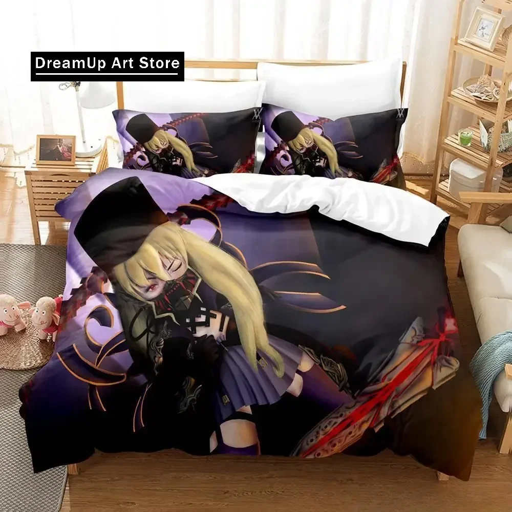 

Game CODE VEIN Bedding Set Single Twin Full Queen King Size Bed Set Adult Kid Bedroom Duvet cover Sets 3D Anime Bed Sheet Set