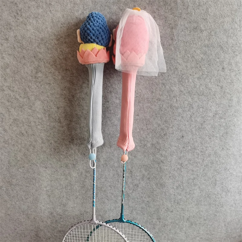 Chinese Fairy Badminton Racket Handle Cover Cartoon Grip Protectors Handcraft Gift