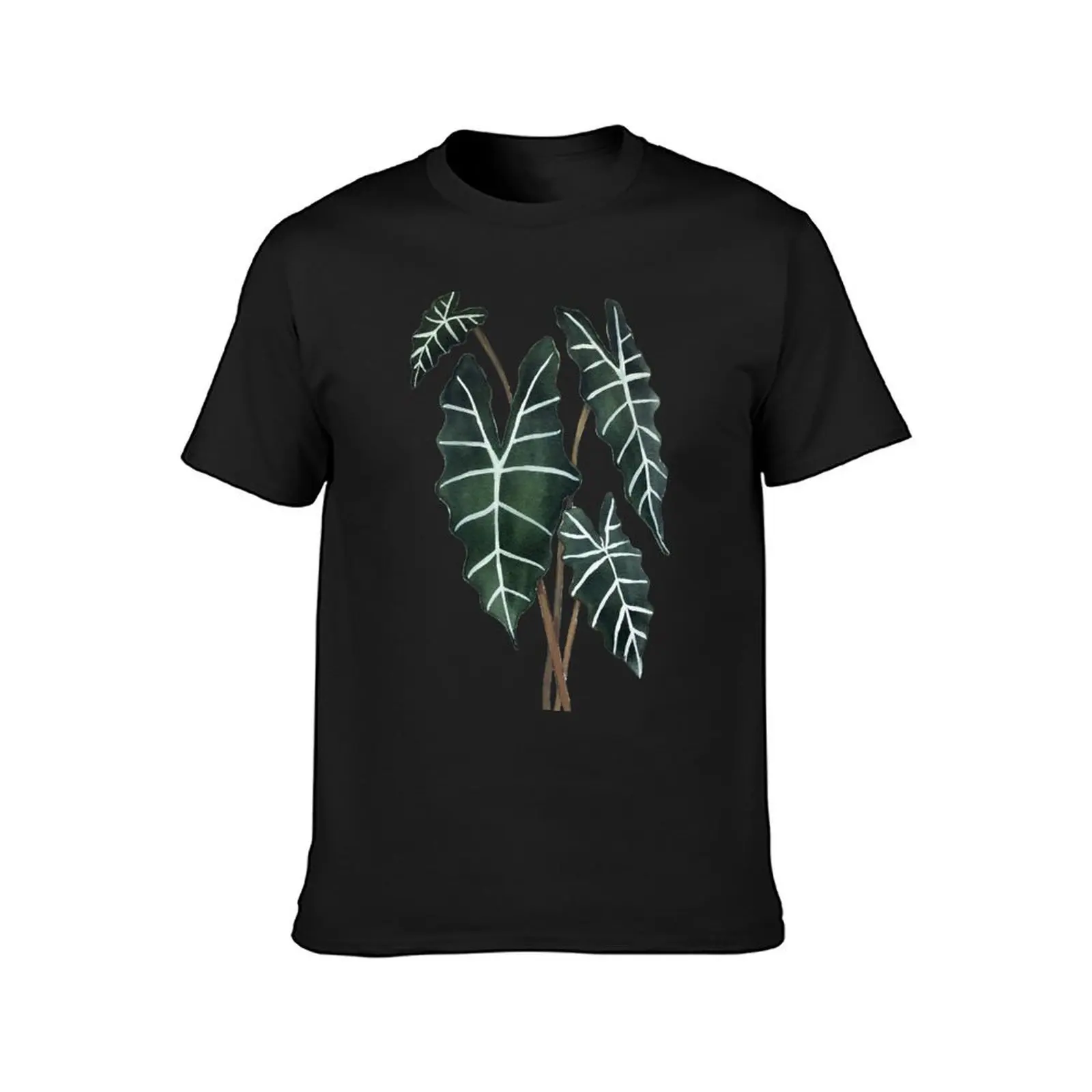 Alocasia T-Shirt blacks summer tops boys whites mens vintage t shirts