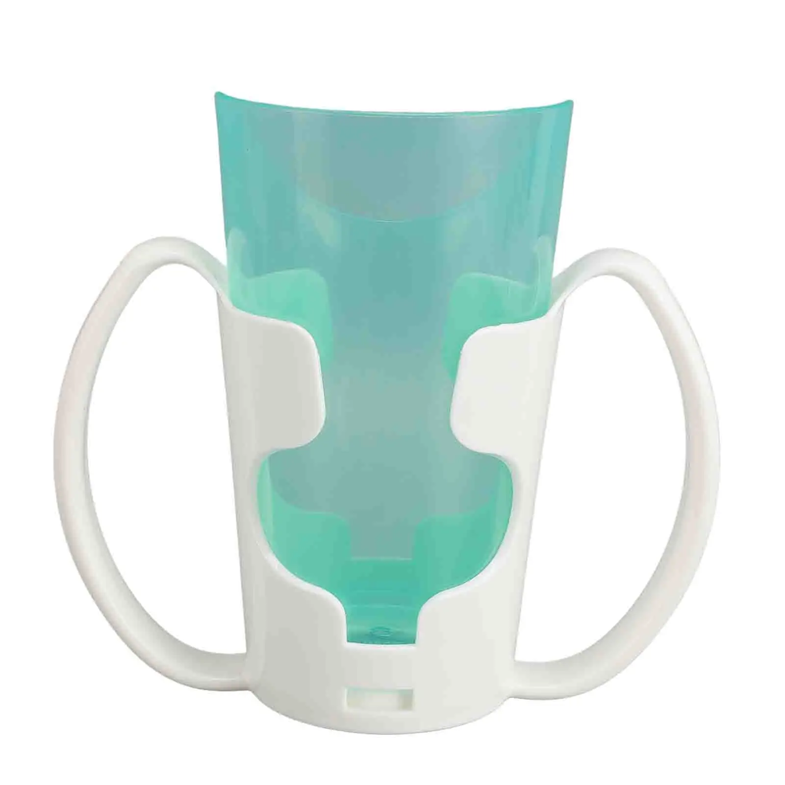 Patient Care Drinking Cup Transparent Look Beveled Mouth Comfortable Use Wear Resistance Nursery Elderly Care Cup for Disabled