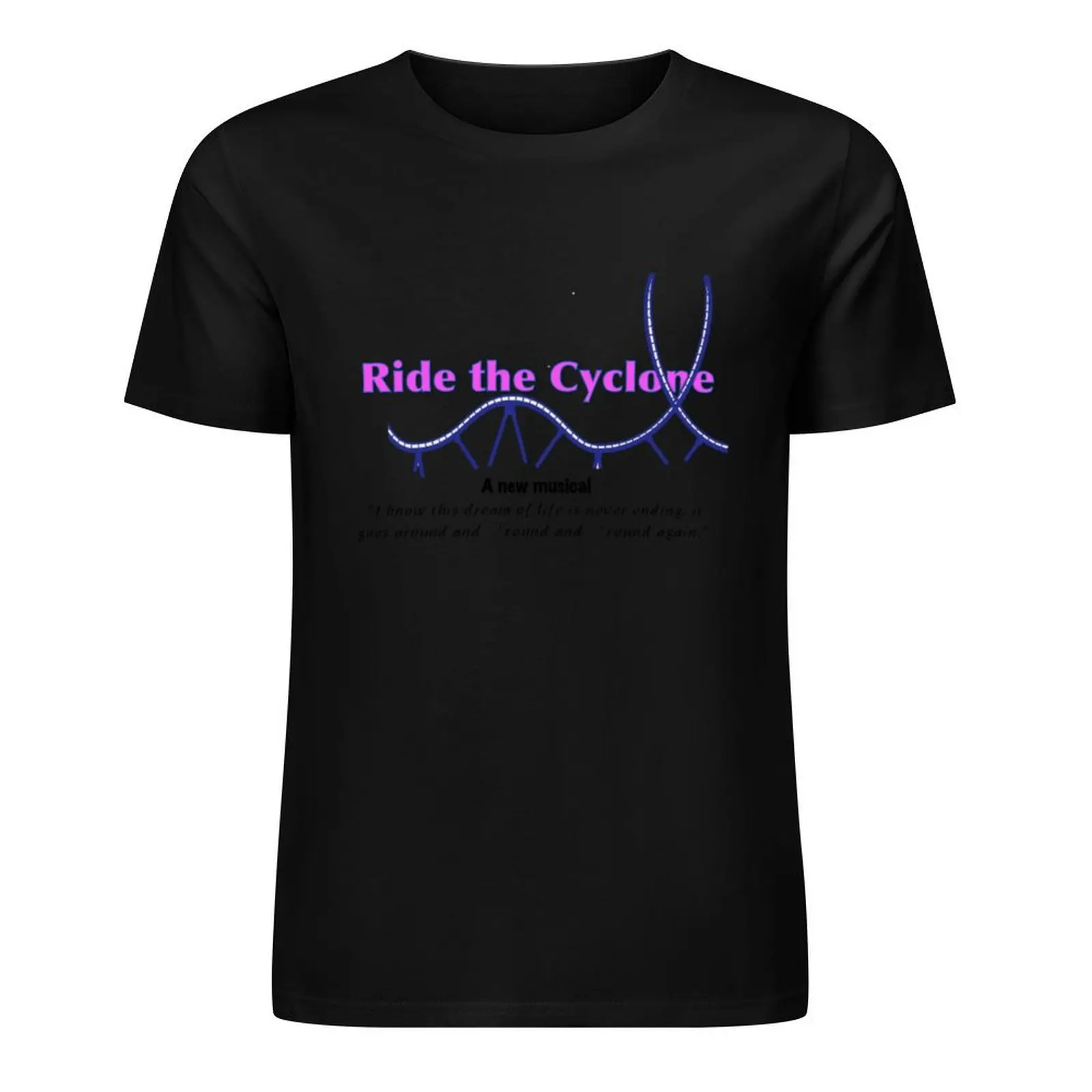 Ride the Cyclone T-Shirt oversized graphic tee anime stuff mens fashion