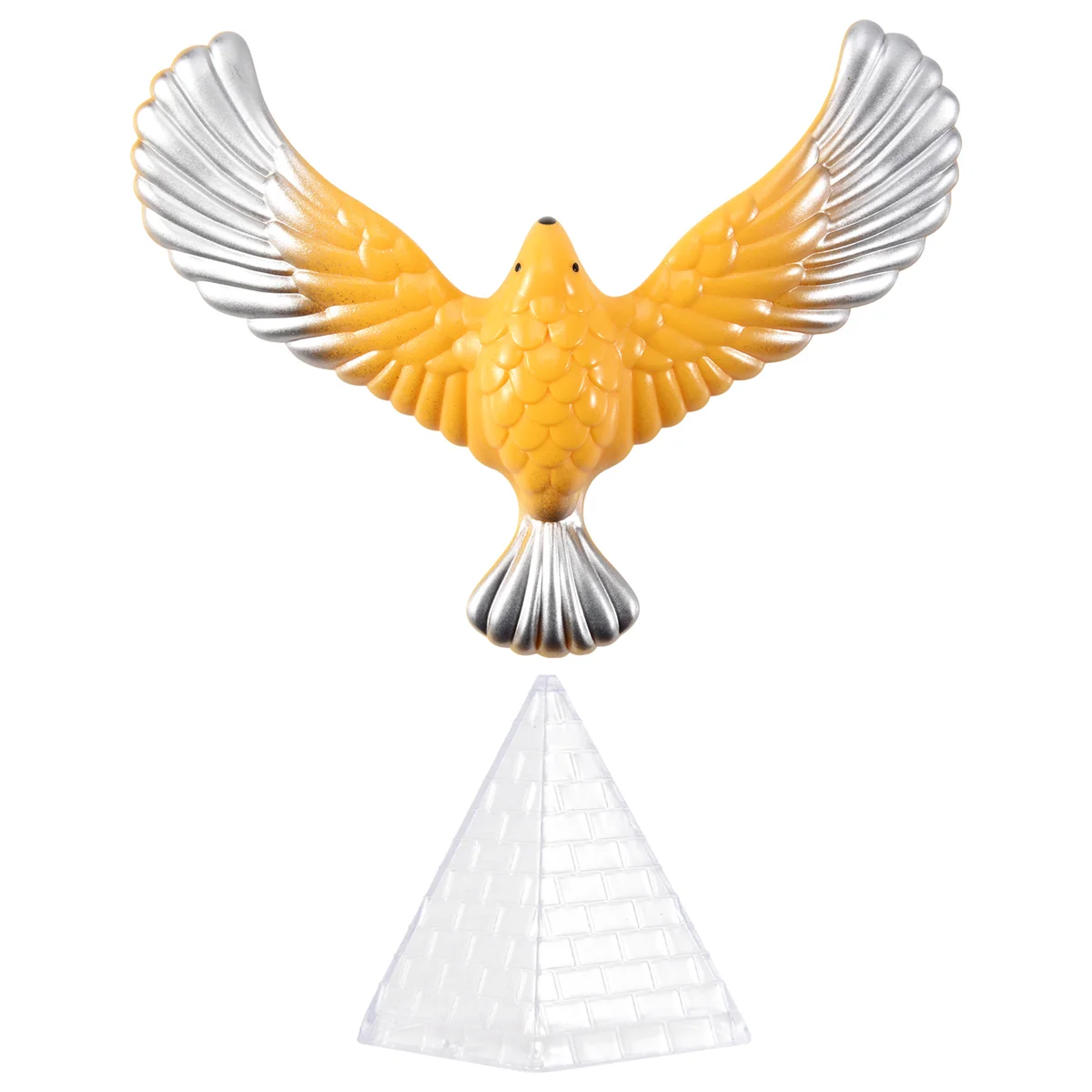 Magic Balancing Bird Science Desk Toy Balancing Eagle Novelty Fun Children Learning Gift Kid Educational Toy with Pyramid